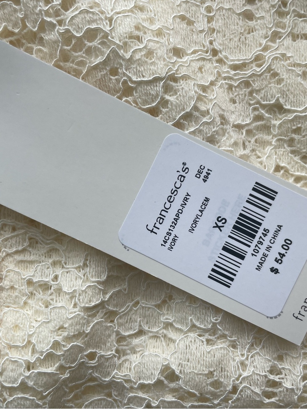 Francesca’s NWT Outfit Xs - Picture 7 of 7